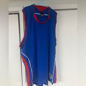 Kansas NCAA adidas brand athletic basketball practice team jersey adult size XL